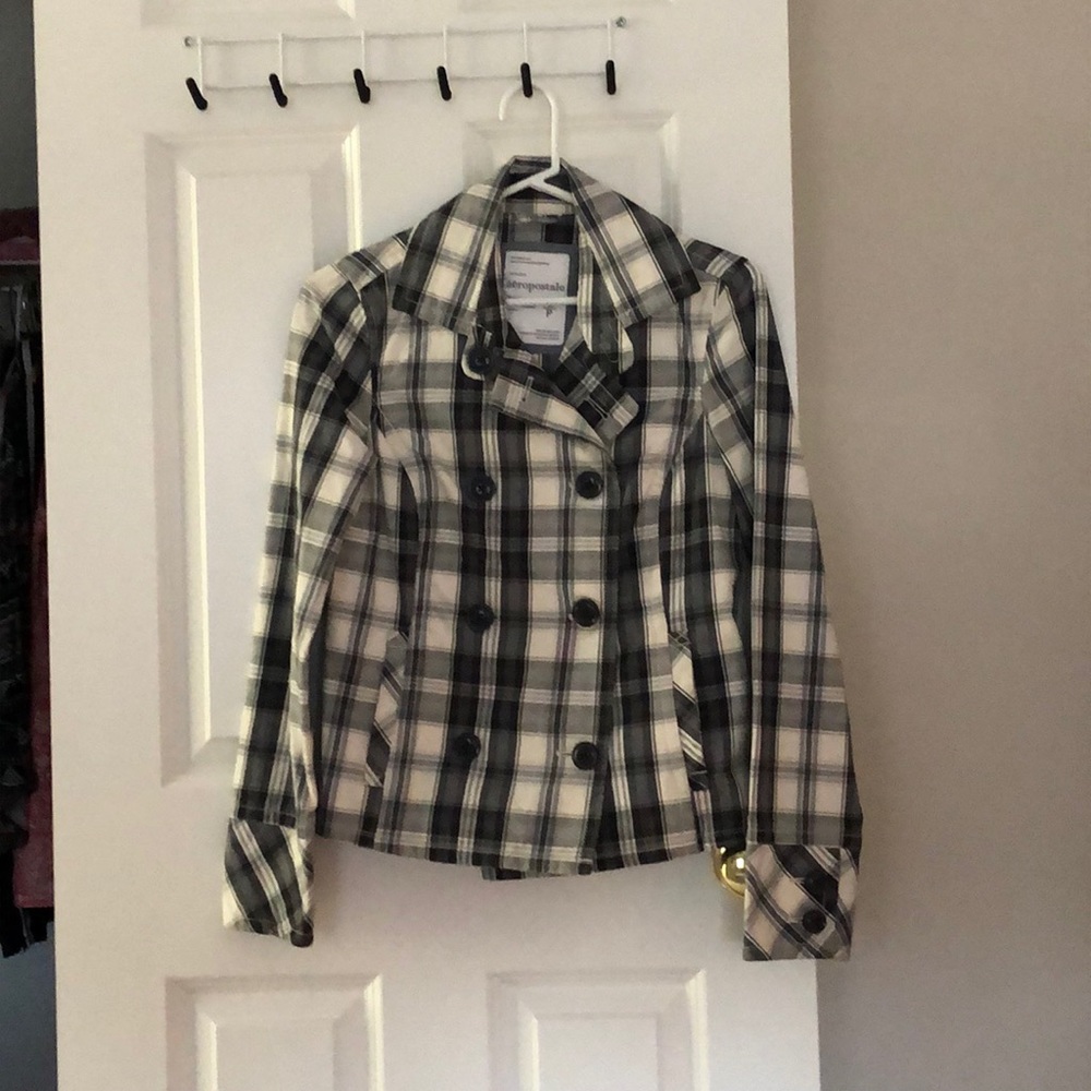 Plaid blazer